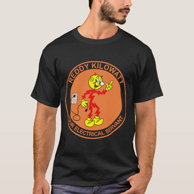 Very Fun Reddy Kilowatt T-Shirt (Front)