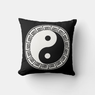 Very Fun Yin and Yang Symbol Cushion