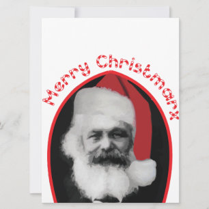 Very funny Christmas card "Merry Christmarx",gift!
