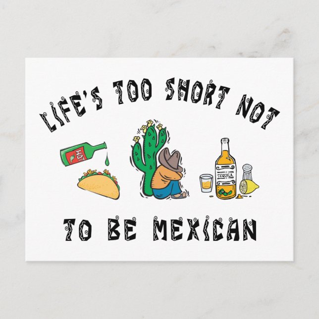 Very Funny Mexican Postcard (Front)