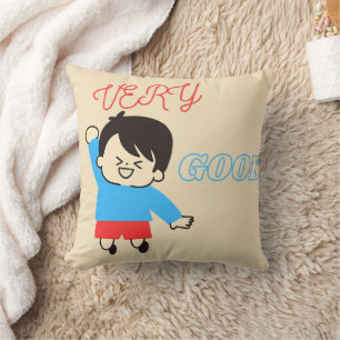 Very Good Cute Happy Kid Cushion