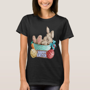 Very Happy Easter Bunny Coffee Cup Carrot and East T-Shirt