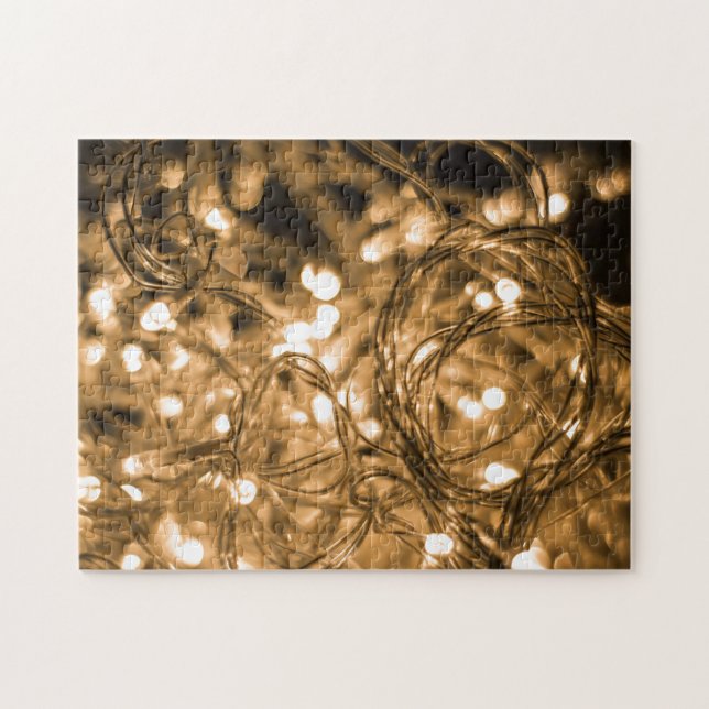Very Hard Christmas Lights Jigsaw Puzzle (Horizontal)