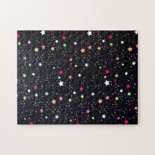 Very Hard Christmas Stars Pattern Jigsaw Puzzle