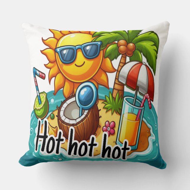 Very Hot season  Cushion (Front)