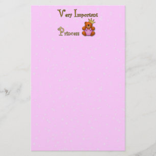 Very Important Princess - papershop Stationery