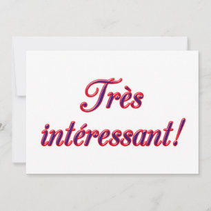 Very Interesting invitation