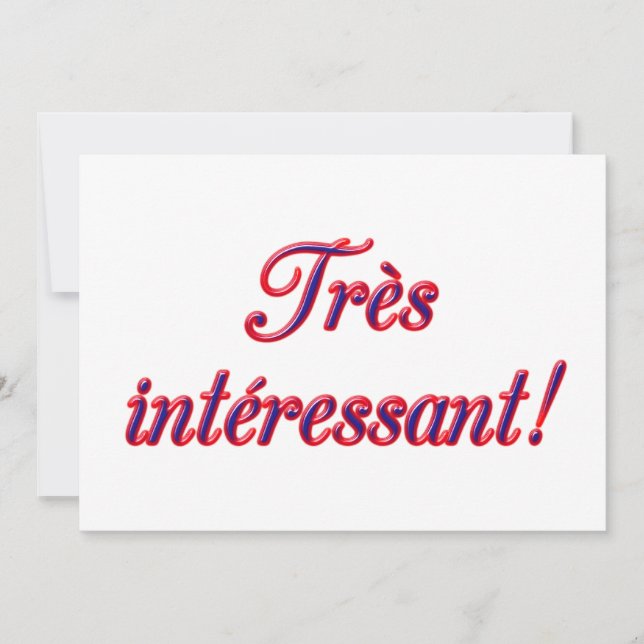 Very Interesting invitation (Front)