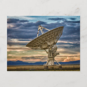 Very Large Array as sun sets Postcard