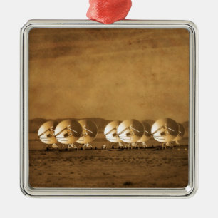 Very Large Array Metal Ornament