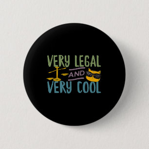 Very Legal And Very Cool Funny Trump Tweet Quote T 6 Cm Round Badge