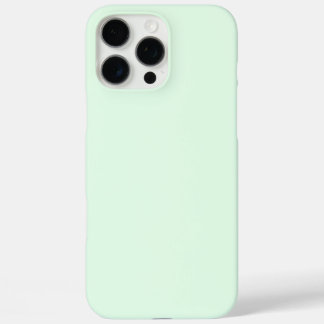 Very Light Green - Enchanting Plain Coloured iPhone 16 Pro Max Case