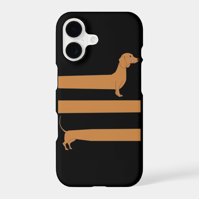 Very long Dachshund funny (Back)