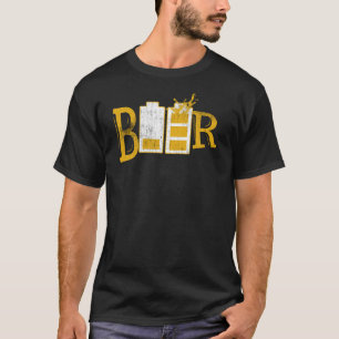 Very Low On Beer Need Beer OI Will Shut Down ART O T-Shirt