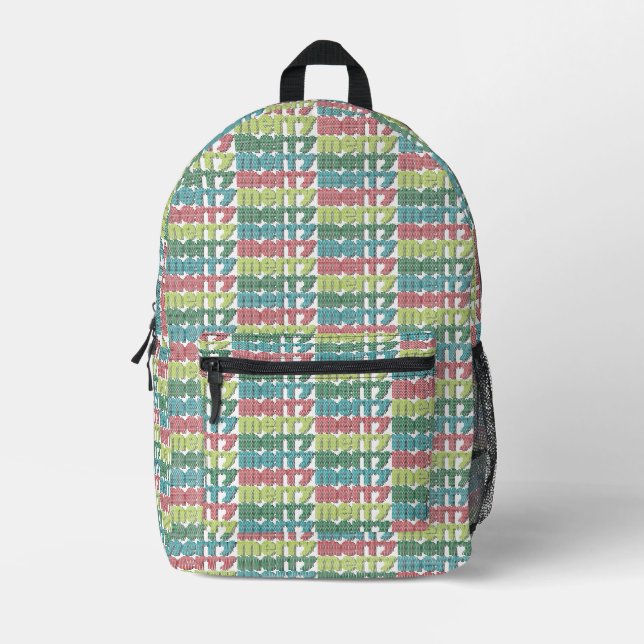 Very Merry Backpack (Front)
