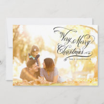 Very Merry Christmas Card