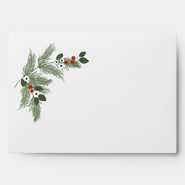 Very Merry Christmas Envelope (Front)