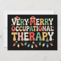 Very Merry Occupational Therapy OT Squad Christmas