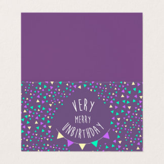 Very merry unbirthday card