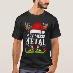 Very Merry X-Mas Metal T-Shirt
