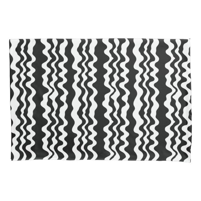 Very minimalist and simple flat and bold eclectic  pillowcase (Front)