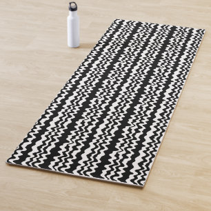 Very minimalist and simple flat and bold eclectic yoga mat