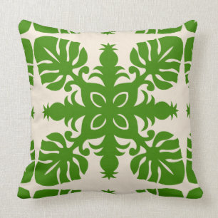 VERY MODERN HAWAIIAN QUILT PILLOW- pineapple Cushion