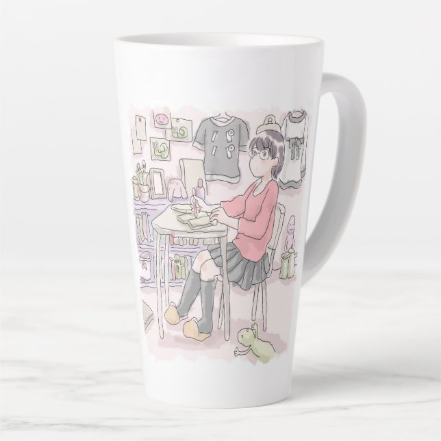 Very much latte mug (Right Angle)