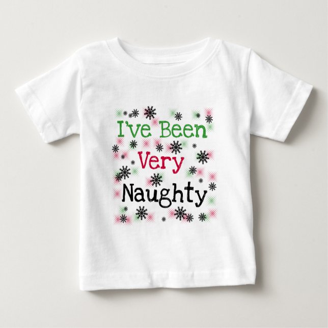 Very Naughty Holiday T-shirts and Gifts (Front)