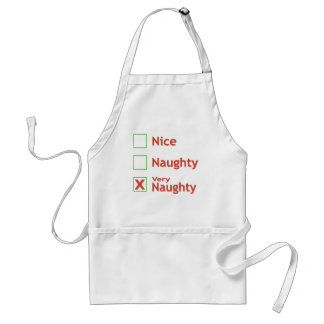Very Naughty Standard Apron