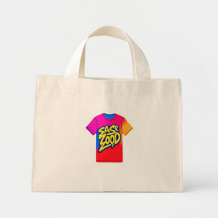 Very nice beautiful design on mini tote bag