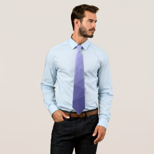 Very peri purple blue mesh ombre pattern tie