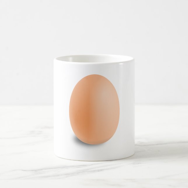 Very popular egg coffee mug (Center)