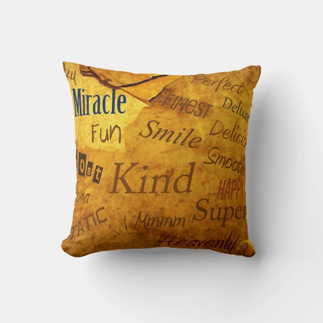 Very Positive Pillow! Cushion (Front)