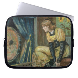 Very Precious Wishes For You, Victorian Christmas Laptop Sleeve