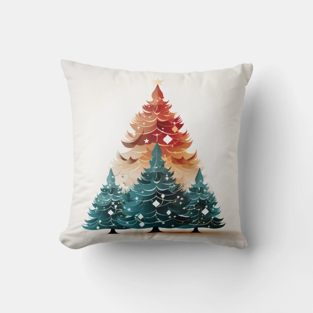 very pretty Merry Christmas Pillow (Front)