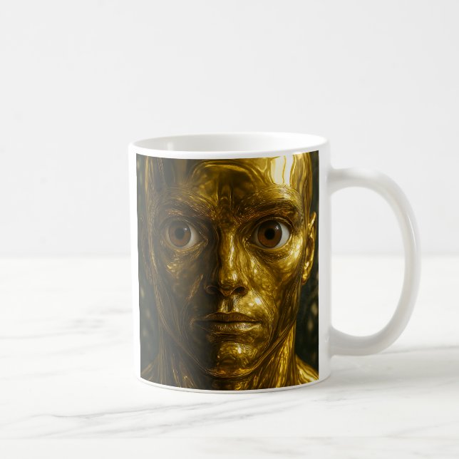 Very realistic android coffee mug (Right)