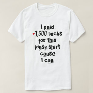 very rich people's brass T-Shirt