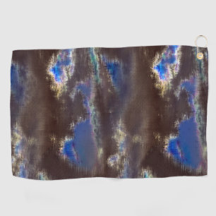 Very rustic dark clouds with drizzled displacement golf towel