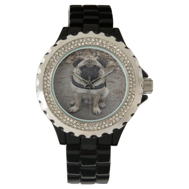 Very Serious Pug Watch (Front)