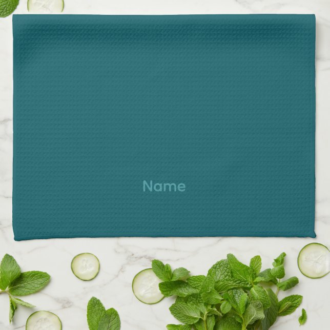 Very Simple Minimalist Design  Tea Towel (Folded)