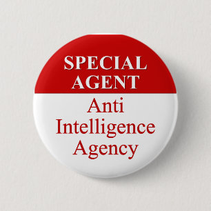 Very Special Secret Agent (3) 6 Cm Round Badge