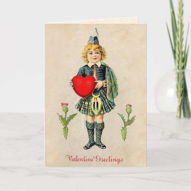 Very Special Vintage Valentine Card (Front)