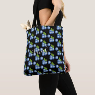 Very Sweet Summer Blueberries Tote Bag