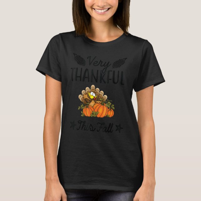 Very Thankful This Fall Essential Costume T-Shirt (Front)