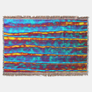Very Unique Abstract Texture Throw Blanket