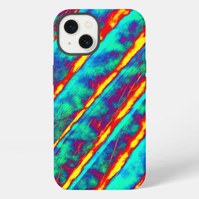 Very Unique COOL Abstract Pattern iPhone Case (Back)