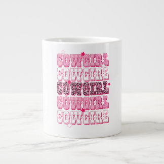 Very Very Cowgirl Large Coffee Mug