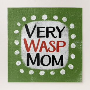 Very Wasp Mum Jigsaw Puzzle
