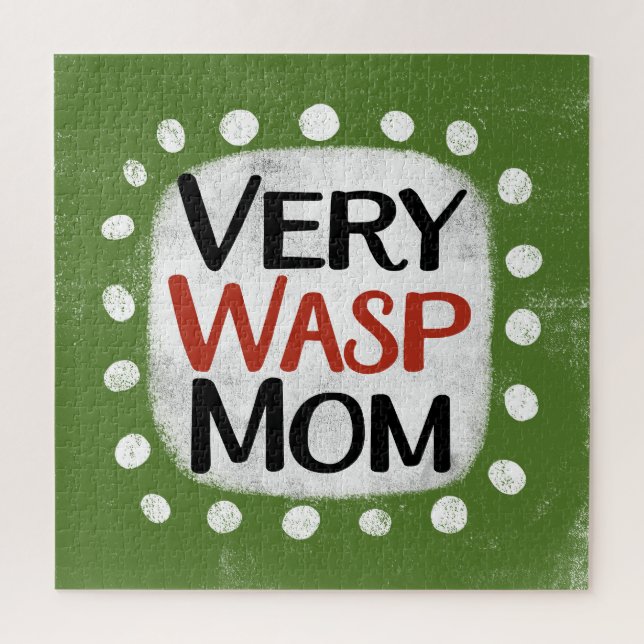 Very Wasp Mum Jigsaw Puzzle (Vertical)